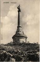 Brassó, Kronstadt, Brasov; Árpád szobor, Millenniumi emlékmű. Zeidner H. kiadása / Hungarian Millennium monument