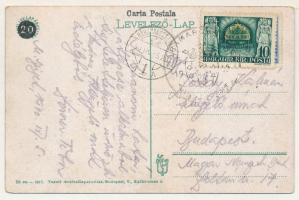 Máramarossziget, Sighetu Marmatiei; Osztrák-Magyar Bank. Vasúti levelezőlapárusítás 20. sz. 1917. / ...