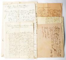 1799-1860 6 db latin, illetve német nyelvű irat, többségében Felvidékről (Pozsony, Nagyszombat, Érsekújvár, Besztercebánya, Buda), közte 1821-es pozsonyi irat Szápáry József (Jos. Szápáry) aláírással
