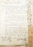 1799-1860 6 db latin, illetve német nyelvű irat, többségében Felvidékről (Pozsony, Nagyszombat, Érse...