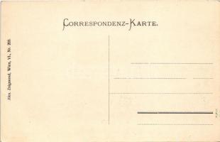 Wien, Vienna, Bécs; Café Wieselburg, Schönnerstrasse 71. / café, interior with pool table and waitre...