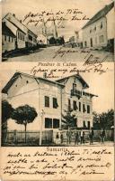 1906 Csázma, Csezmice, Cazma; Sumarija / utca, templom, erdészet. Weiss &amp; Dreykurs kiadása / street view, church, forestry