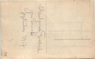 1917 Sósmező, Poiana Sarata; Habsburg-Tescheni Frigyes főherceg katonákkal / WWI K.u.K. military, Er...