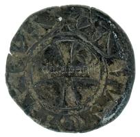 Keresztes államok / Antiochiai Fejedelemség 1163-1201. Dénár Ag "III. Bohemund" (0,82g) T:XF,VF rep., patina Crusader states / Principality of Antioch 1163-1201. Denier Ag "Bohemond III" (0,82g) C:XF,VF crack, patina