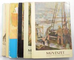 1962 A Művészet című folyóirat III. évfolyamának 1-12. száma, teljes