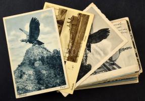 86 db RÉGI magyar város képeslap, közte néhány külföldi / 86 pre-1945 Hungarian town-view postcards, including a few foreign cards