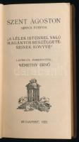 Szent Ágoston hippói püspök "A lélek Istennel való magányos beszélgetéseinek könyve". Lati...