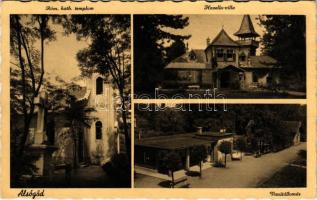 Alsógöd (Göd), Római katolikus templom, Huzella villa, Vasútállomás (EK)