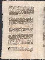 cca 1770 A Mária Terézia-féle úrbérrendezés során kiadott utasítás kiegészítése, német nyelven