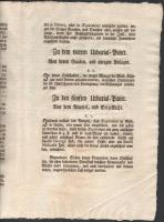 cca 1770 A Mária Terézia-féle úrbérrendezés során kiadott utasítás kiegészítése, német nyelven