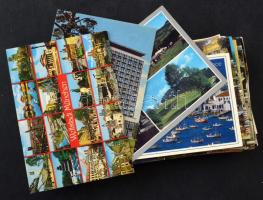 100 db MODERN külföldi város képeslap / 100 modern foreign town postcards