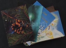 100 db MODERN motívum képeslap: karácsonyi üdvözlőlapok / 100 MODERN motive postcards: Christmas greeting cards