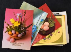 100 db MODERN motívum képeslap: húsvéti üdvözlőlapok / 100 MODERN motive postcards: Easter greeting cards