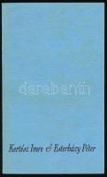 Kertész Imre: Jegyzőkönyv. / Esterházy Péter: Élet és Irodalom. Az egyik szerző, Esterházy Péter (1950-2016) Kossuth- és József Attila-díjas író által DEDIKÁLT példány. "1/2 dedikáció 2-szeres. Csöpikének Szeretettel: Péter. Bp., 1993, Magvető - Századvég, 71+7 p. Kiadói papírkötés, jó állapotban.