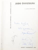 Galla Ferenc-Horváth István: Judo övvizsgák. Bp., 1982, Sport. ALÁÍRÁSOKKAL! Kiadói kartonált kötés,...