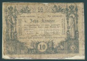 Ausztria 1860. 10Kr T:IV