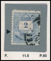 1881 2kr ritka vésésjavítással (ex Orbán, Sebestyén aranyérmes kiállítási anyagból)