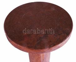 Tardosi vörös mészkő posztamens. Tartófelület d: 22 cm, m: 60 cm /// KIZÁRÓLAG SZEMÉLYES ÁTVÉTEL, NE...