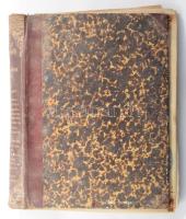 ca 1930 Kézzel rajzolt mintakönyv kb 30 db rajzzal 20x30 cm