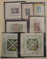 Gondosan kezelt, tartalmas magyar gyűjtemény 1913-tól 2017-ig hagyatékból. Az anyag 9 nagy rugós ABR...