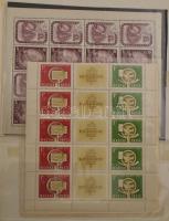 Gondosan kezelt, tartalmas magyar gyűjtemény 1913-tól 2017-ig hagyatékból. Az anyag 9 nagy rugós ABR...