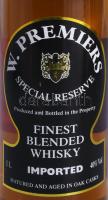 W. Premier Fines Blended Whisky, spanyol whisky, 40%, 1l, bontatlan