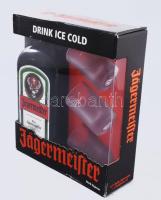 Jägermeister, 0,7l, díszdobozban 3 pohárral