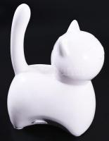 Macska alakú persely, 13x17 cm