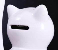 Macska alakú persely, 13x17 cm