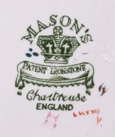 Mason's Ironstone tálka, jelzett, hibátlan, 11x10,5 cm