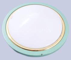 Vintage fém UFO lámpa, jó állapotban, d:35 cm