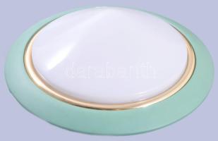 Vintage fém UFO lámpa, jó állapotban, d:35 cm