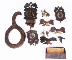 Zacskónyi antik faragott fa tárgy