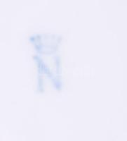 cca 1920-40 Német porcelán kaspó, jelzett, d: 15 cm, m: 12 cm