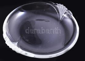 WMF kristály köretkínáló szett, 6 darab, jelzett, d: 19 cm