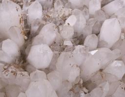 Nagyméretű kvarc kristálytelep, 26x18 cm