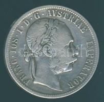 Ausztria 1876 1Fl Ag T:2-