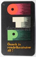 1965 OTP kártyanaptár