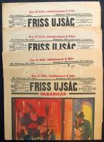 1931-33 9 db Friss újság vasárnapja magazin