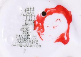 Zsolnay sivatagi róka, jelzett, minimális kopással, m: 9,5 cm