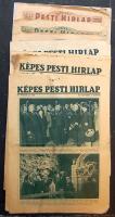 1936-1939 10 db Képes Pesti Hírlap magazin