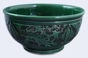 Józsa Judit Korond 4 darab köretkínáló, jelzett, d: 14 cm