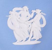 Wedgwood jasperware hamuzó, dobozában, 11,5x10,5 cm