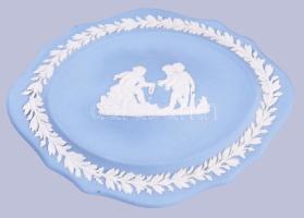 Wedgwood jasperware bonbonier, dobozában, 12x8,5 cm