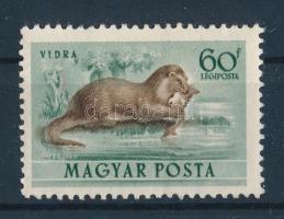 1953 Erdei állatok 60f számvízjellel
