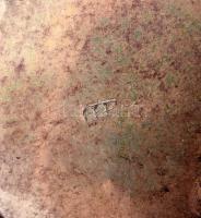 Ezüst (Ag) filigrán medál. Jelzett, 4x3,5 cm, nettó 5,4g