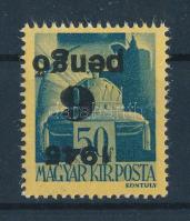 1945 Kisegítő 6P/50f fordított felülnyomással (25.000)
