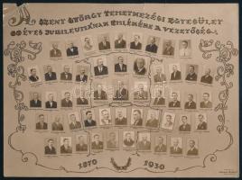 1929-1930 Az állam, pénzintézetek s magánvállalatok altisztjeinek s hasonló alkalmazottainak ,,Szent...