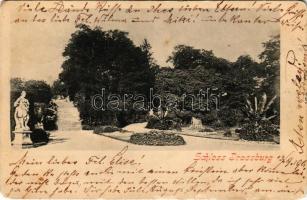 1901 Darufalva, Drassburg, Draßburg; Schloß Drassburg / kastély / castle (EM)