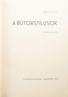 Kaesz Gyula: A bútorstílusok. Bp., 1972, Gondolat. Félvászon kötés, papír védőborítóval, kopottas ál...